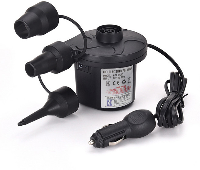 KCJ 차량용 전동 에어펌프, 혼합색상, 1개