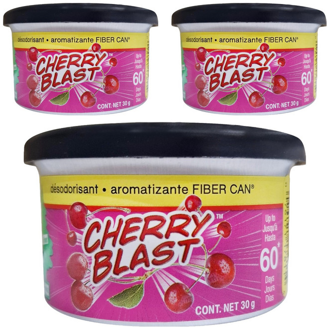 Little Trees 小樹香片 香氛罐, 櫻桃, 3罐