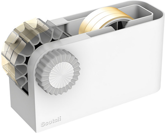 쓰리엠 스카치 회전식 테이프 디스펜서, 화이트, 1개