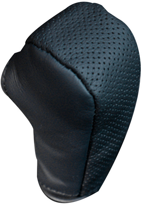 까도스 가죽 기어 시프트 노브 커버, 블랙, 1개