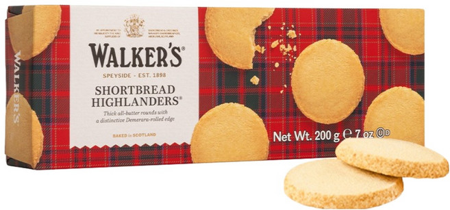 워커스 쇼트브레드 하이랜더스 버터쿠키, 200g, 1개