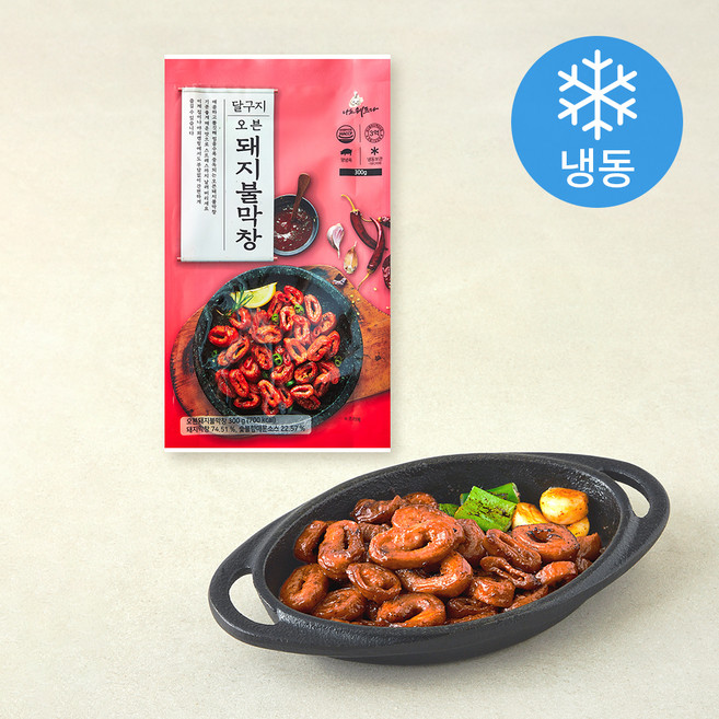 달구지 오븐돼지 불막창 (냉동), 300g, 1개