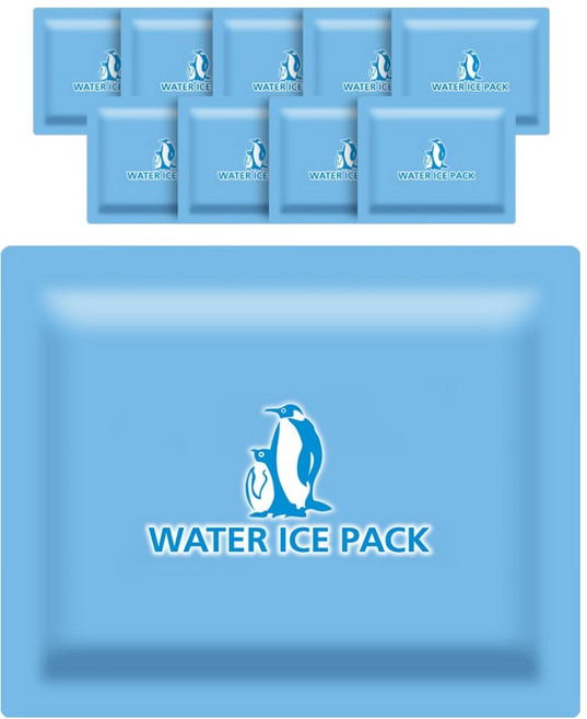 아이스팩 완제품 소형 120 x 180 mm, 1개입, 10개