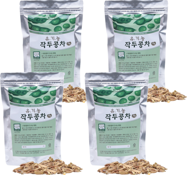 참건강마을 유기농 작두콩차, 70g, 1개입, 4개