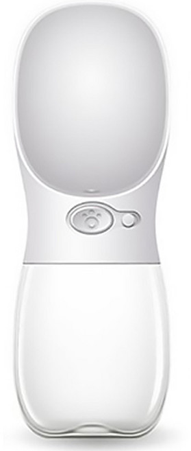 피비플러스 애견 물컵, 화이트, 1개