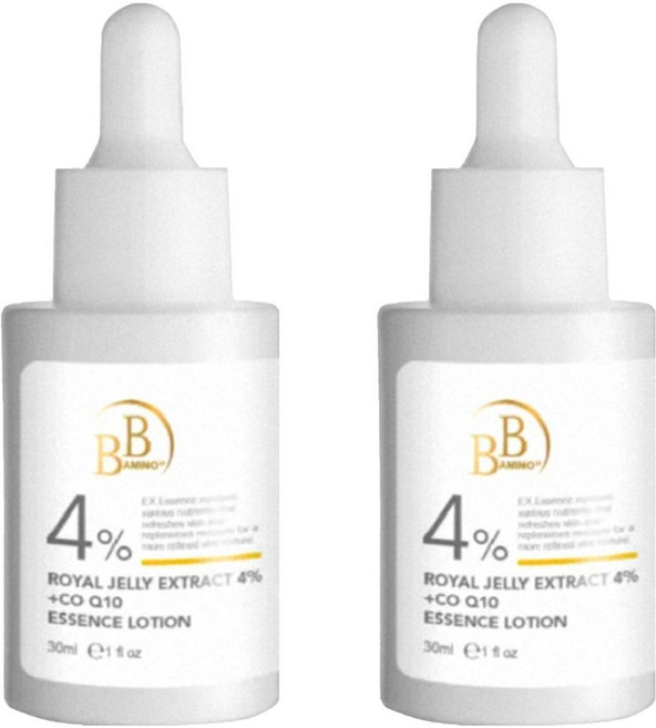 BB AMINO 科研 4%蜂王乳 + Q10活顏精華乳, 30ml, 2瓶