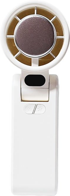 CYKE 折疊半導體製冷 100檔暴力渦輪手持高速冰敷掛脖小風扇, CYKE-650, 白色