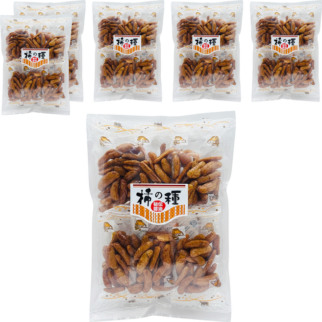 秘製醬燒 柿種米果 6包, 6個, 65g