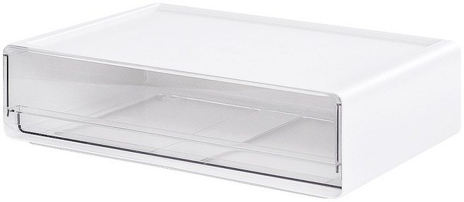 까사마루 다용도 펜트리 올림 서랍장, 화이트, 1단