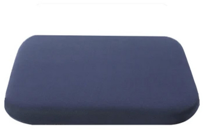 德利生活 冰絲記憶坐墊 38 x 38 x 3.5cm 藏青