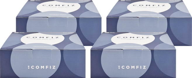COMFIZ 康菲 3D醫療口罩 M, 時尚藍, 20片, 4盒