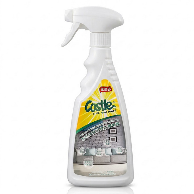 Castle 家適多 除菸淨味消臭防護噴霧, 500ml, 1瓶