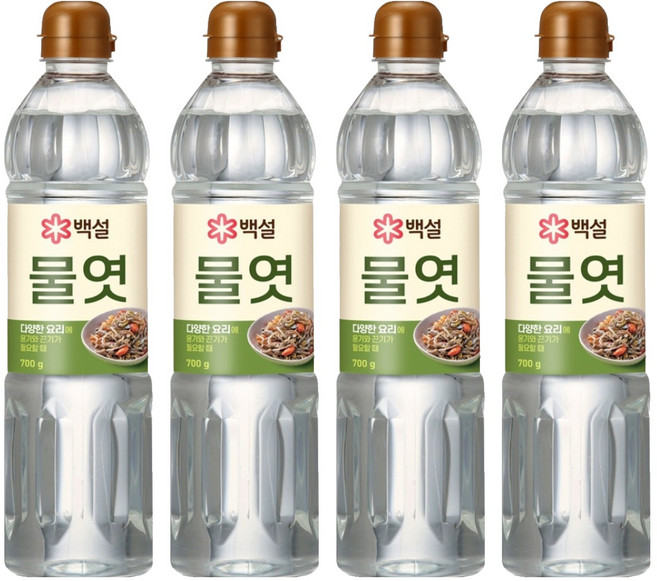 백설 물엿, 4개, 700g