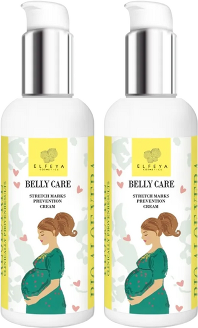 Elfeya 有愛發芽歐盟有機認證妊娠霜 孕婦推薦 有機天然成分, 150ml, 2瓶