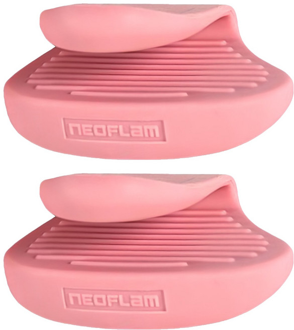 NEOFLAM 矽膠隔熱防燙夾, 粉色, 2個