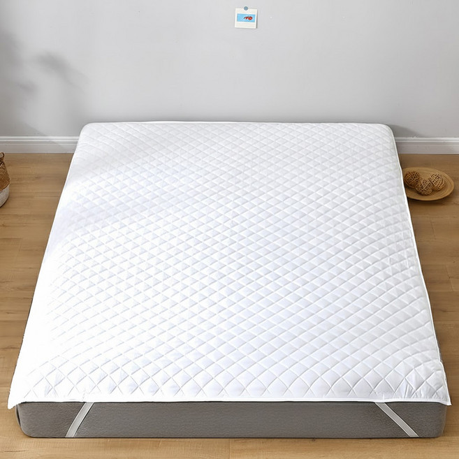 comet Home 絎縫薄床墊, 白色
