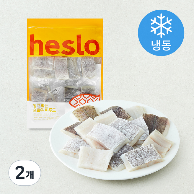 해슬로 가시없는 어린이 순살 가자미 (냉동), 1kg, 2개