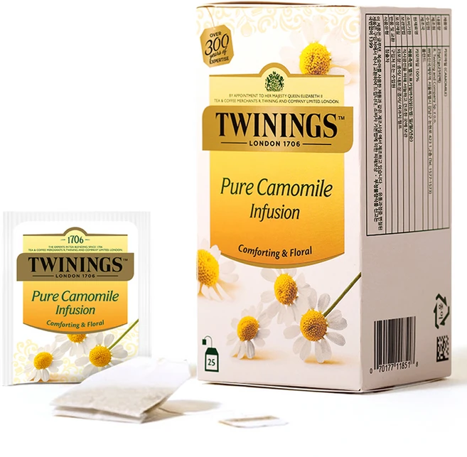 트와이닝 카모마일 티백, 1g, 25개입, 1개 - 쿠팡