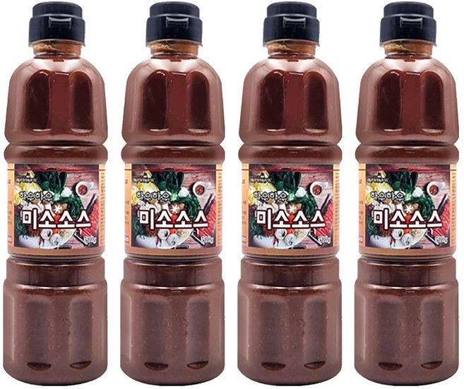 하우하우 미소소스, 580g, 4개