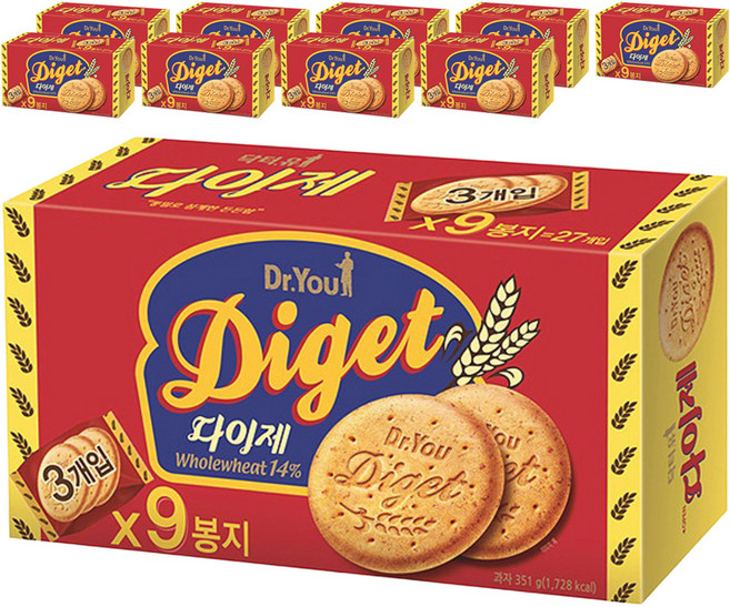 닥터유 다이제 오리지널, 351g, 10개