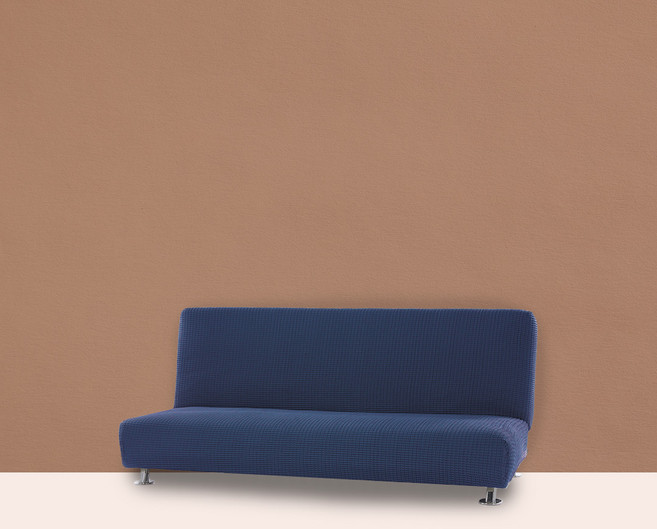 소파스킨스 글라무어 팔걸이 없는형 소파커버, 마린블루