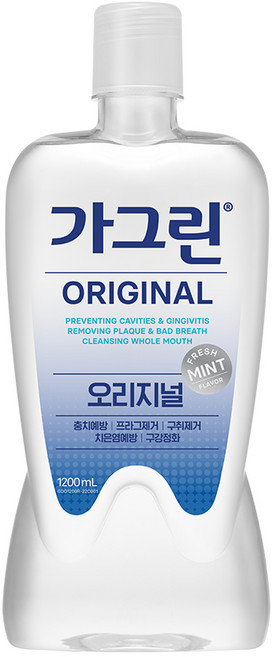 가그린 오리지널 구강청결제, 1.2L, 1개입, 1개