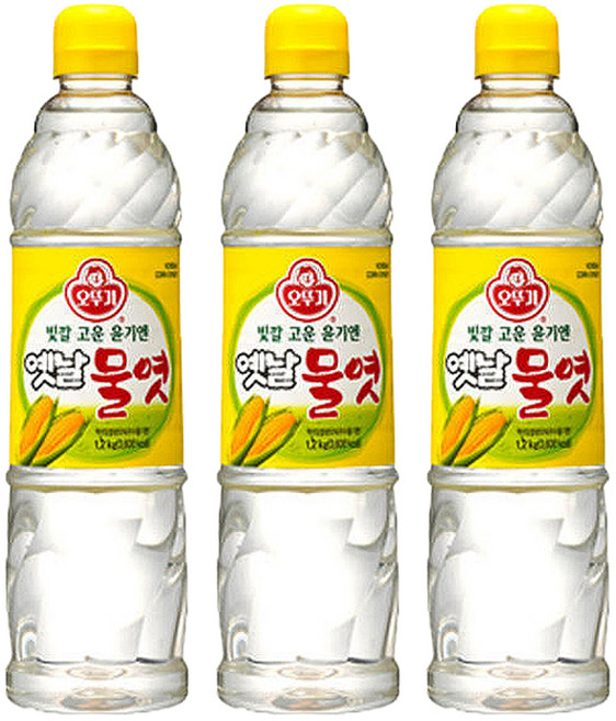 오뚜기옛날 물엿, 1.2kg, 3개