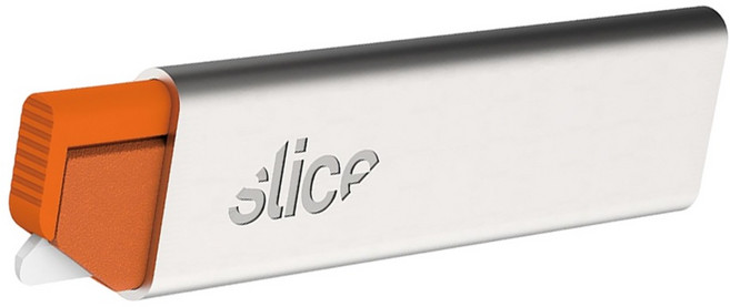 slice 陶瓷拆箱小刀, 陶瓷刀片 白色 + 橘色, 1個