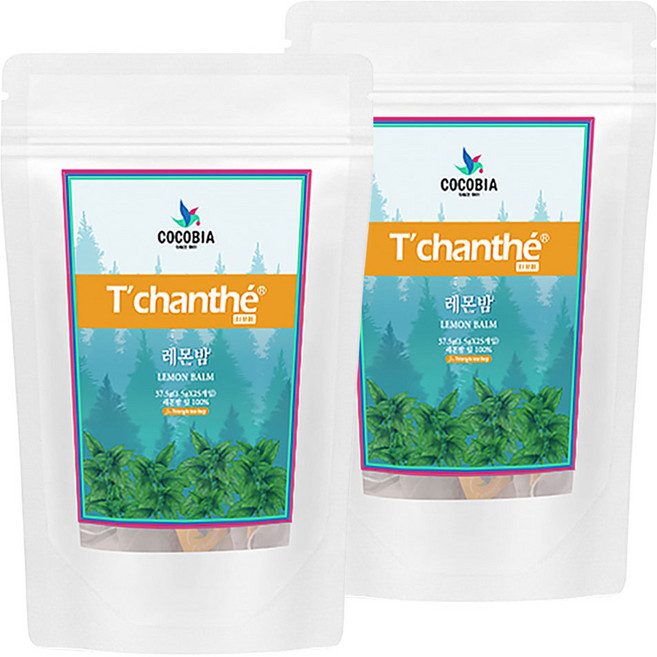 티샹떼 레몬밤차, 1.5g, 25개입, 2개