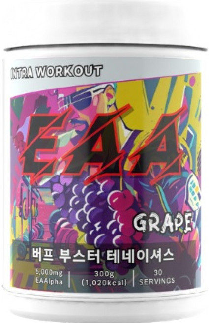 버프 부스터 테네이셔스 EAA, 1개, 300g