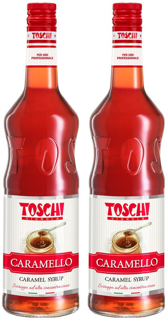 토스키 카라멜 시럽, 1L, 2개
