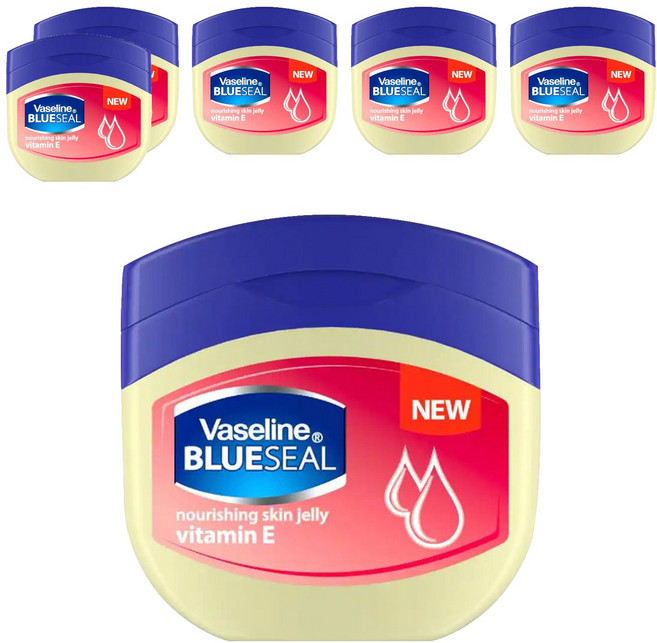 Vaseline 凡士林 潤膚膏 維他命E, 50ml, 6罐