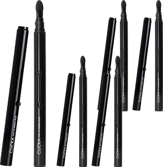 클리카 오토캡 메이크업 스폰지브러쉬 LM601, 5개