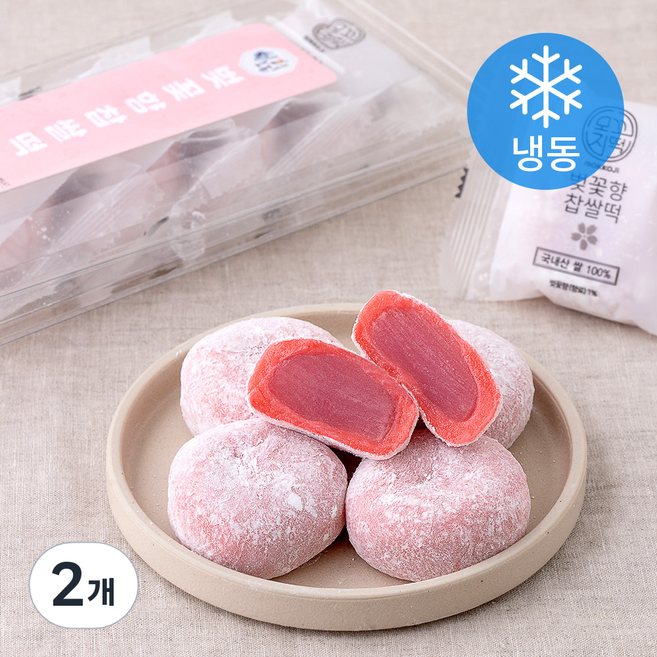 청사초롱 벚꽃향 찹쌀떡 (냉동), 60g, 5개입, 2개