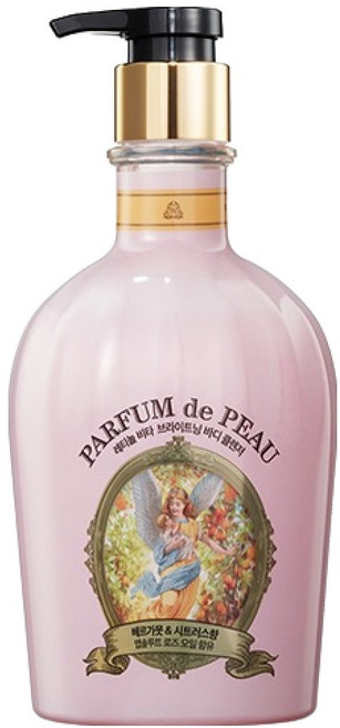 벨먼 파퓸드뽀 퍼퓸 바디워시 베르가못 시트러스 향, 600ml, 1개