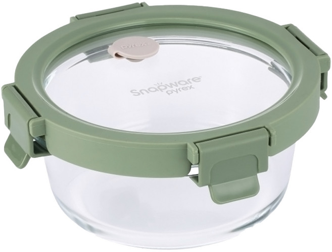 Corelle Brands 康寧餐具 Snapware Eco Green 全可拆玻璃保鮮盒, 容器 + 蓋子, 1個
