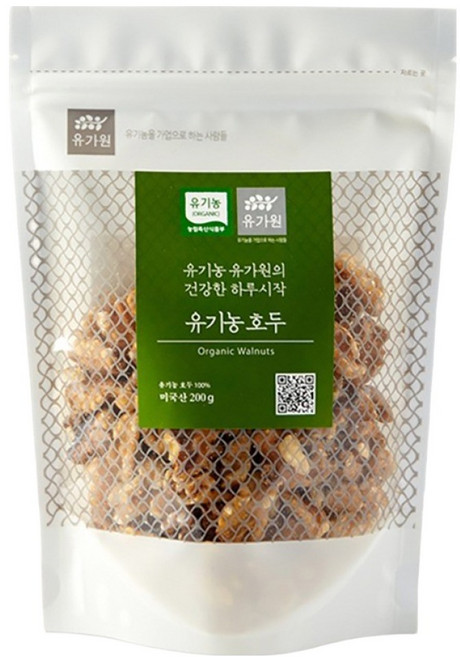 유가원 유기농 호두, 200g, 1개