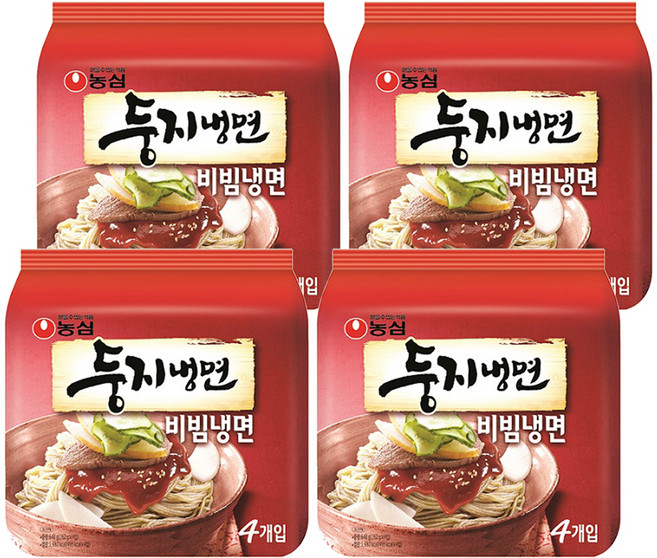 농심 둥지 비빔냉면, 16개