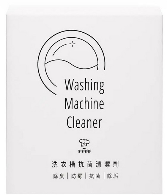 CHEF CLEAN 淨毒五郎 洗衣槽清潔劑 防霉除臭 深層去汙 適用各種洗衣機, 450g, 1盒