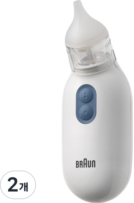 BRAUN 콧물흡입기, BNA100, 2개