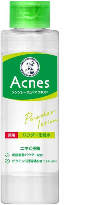MENTHOLATUM 曼秀雷敦 Acnes 抗痘粉狀調理水, 180ml, 1件