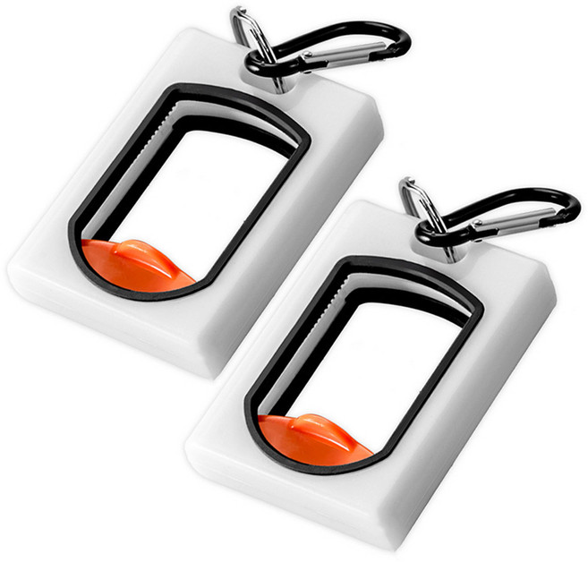 대성 야광 케이블타이밴드 케이블마운트 사각형, 2개