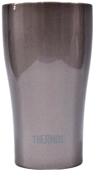 THERMOS 膳魔師 不鏽鋼真空冰沁杯 JDY-340C CAC, 可可棕, 1個, 340ml