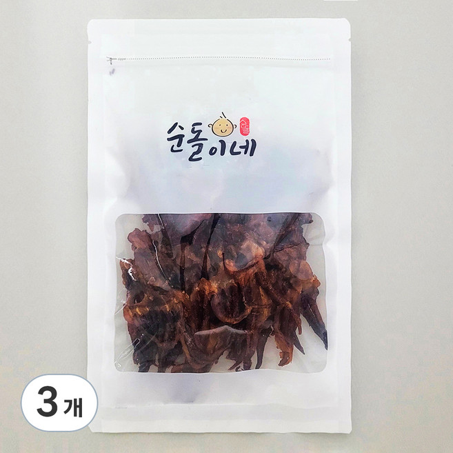 순돌이네 구운 오다리 숏다리, 3개, 150g