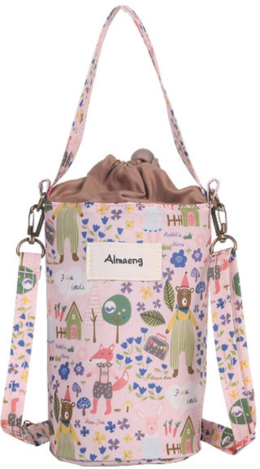 알맹 보온보냉 파우치 AMCBP12, 펠리스핑크, 1개