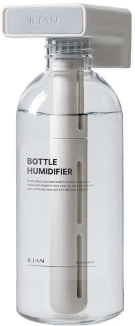 일리안 보틀 무선 생수병 가습기, 퓨어화이트, IH-50