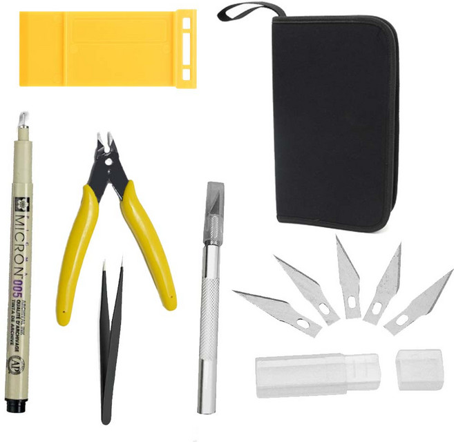 보아미 프라모델 기초조립공구 5종세트 G-5, 혼합색상, 1세트