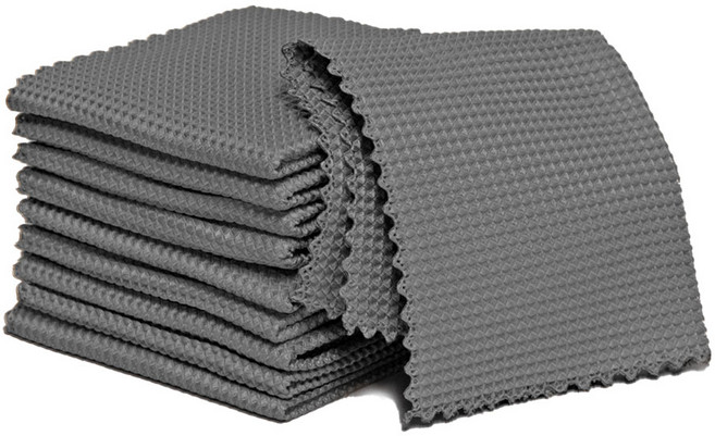 아임 물기싹 극세사 드라이업 흡수 행주 그레이, 10개