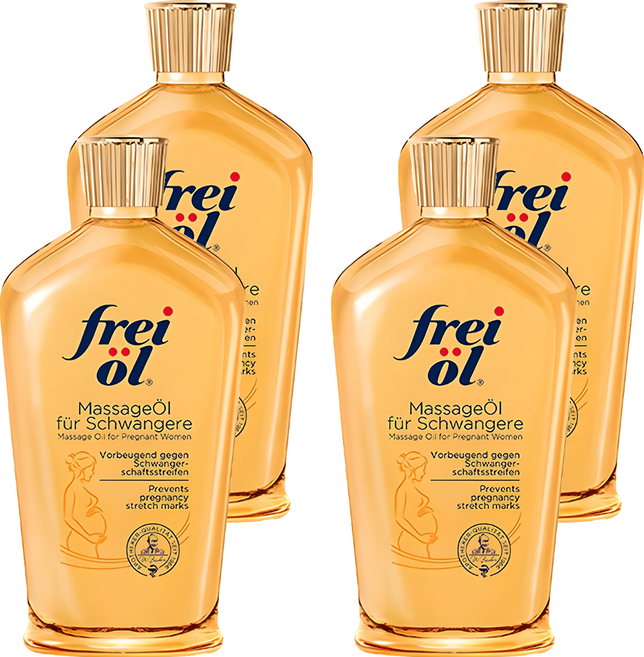 프라이웰 마사지 포 프래그넌트 우먼 바디오일, 125ml, 4개