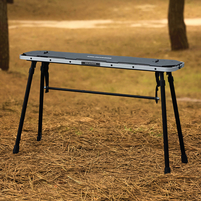 카즈미 원 행어 캠핑 테이블, 블랙